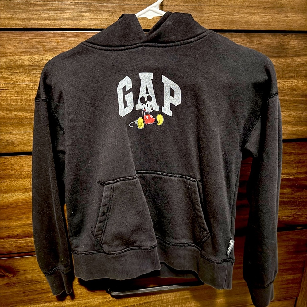 Gap x Disney kids black hoodie (Size M)